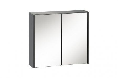 Koupelnová skříňka BIZA ANTRACIT 840 - závěsná zrcadlo 60